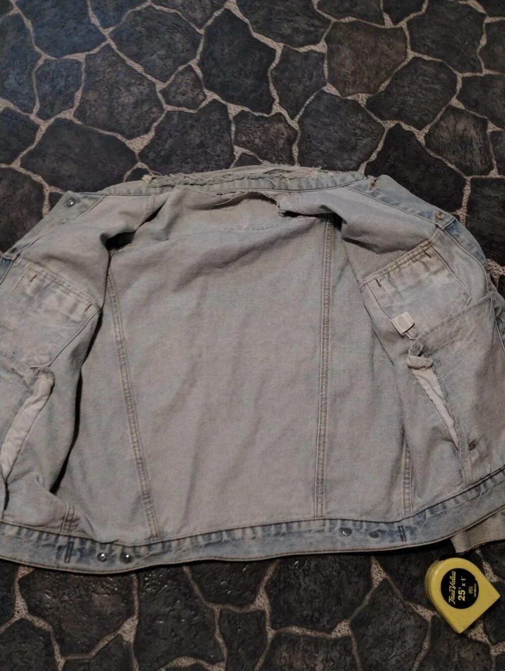 LEVIS Type 3 70507 - 0219 trucker denim jacket Made in USA 80s VINTAGE